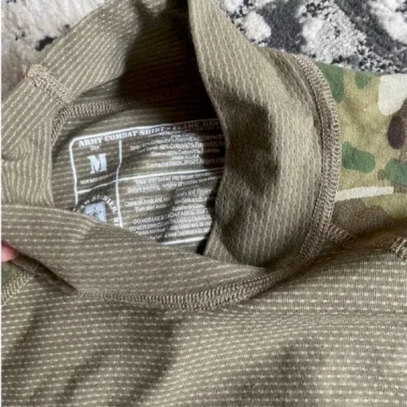 SOLD …NWT Massif Army Combat Long Sleeve Flame resistant  Mens Medium - Picture 3 of 4
